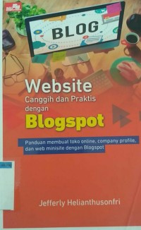 WEBSITE CANGGIH DAN PRATIS BLOGSPOT