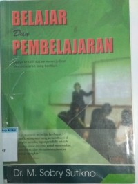 Belajar dan Pembelajaran