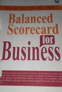 Balanced Scorecard For Business