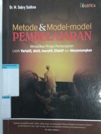 Metode & model-model pembelajaran