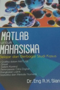 Matlab untuk mahasiswa