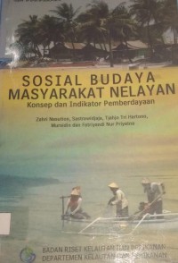 Sosial budaya masyarakat nelayan