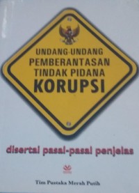 Undang-Undang Pemberantasan Tindak Pidana Korupsi