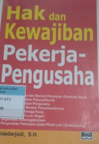 Hak dan Kewajiban Pekerja-Pengusaha