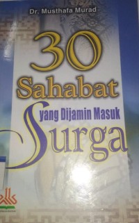30 sahabat yang dijamin masuk surga