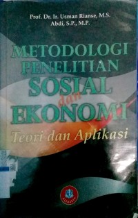 Metodologi penelitian sosial dan ekonomi