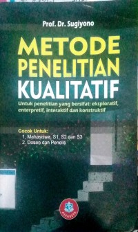 METODOLOGI PENELITIAN KUALITATIF