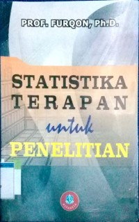 Statistika terapan untuk penelitian