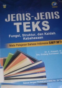 JENIS-JENIS TEKS