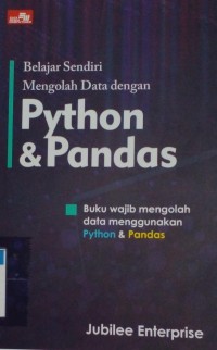 Belajar sendiri mengolah data dengan Python & pandas