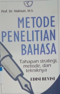 Metode penelitian bahasa