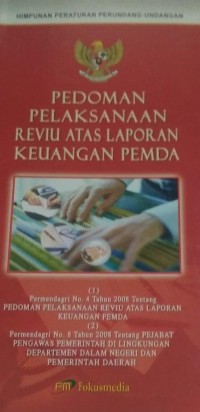 Pedoman Pelaksanaan Reviu Atas Laporan Keuangan PEMDA