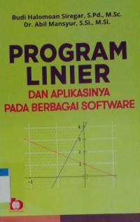 Program linier dan aplikasinya pada berbagai software