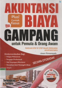 Akuntansi Biaya Gampang Untuk Pemula & Orang Awam