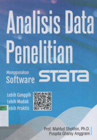 Analisis data penelitian menggunakan software