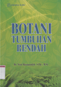 Botani Tumbuhan Rendah