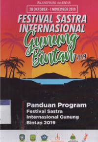 Festival sastra internasional gunung bintan 2019