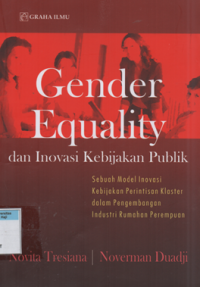 Gender Equality dan Inovasi Kebijakan Publik :