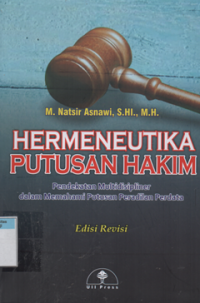 Hermeneutika putusan hakim