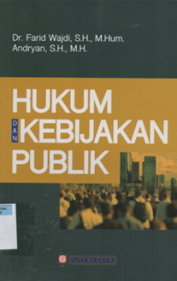 Hukum dan kebijakan publik