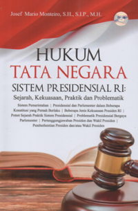 Hukum tata negara sistem presidensial RI