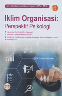 Iklim organisasi : perspektif psikologi