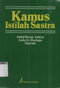 Kamus istilah sastra