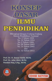 Konsep dasar ilmu pendidikan