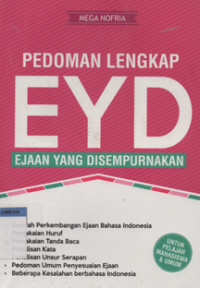 Pedoman lengkapm EYD ejaan yang disempurnakan