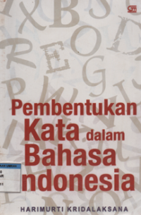 Pembentukan Kata Dalam Bahasa Indonesia