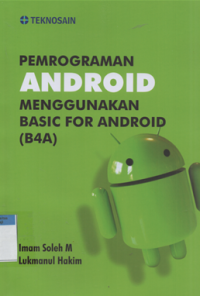 Pemrograman android menggunakan basic android (B4A)