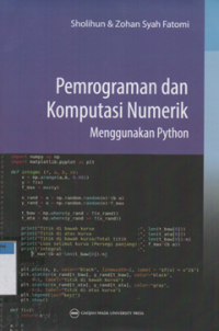 Pemrograman dan komputasi numerik menggunakan python