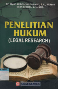 Penelitian Hukum: Legal Research