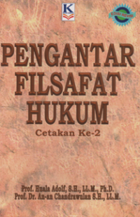 Pengantar filsafat hukum cetakan ke 2