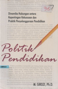 POLITIK PENDIDIKAN