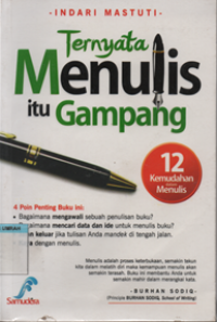 Ternyata Menulis itu Gampang