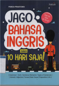 JAGO BAHASA INGGRIS DALAM 10 HARI SAJA