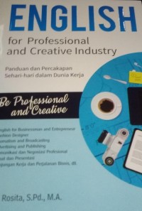 ENGLISH FOR PROFESSIONAL AND CREATIVE INDUSTRY