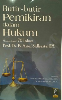 Butir-butir pemikiran dalam hukum