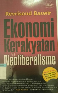 Ekonomi kerakyatan vs neoliberalisme