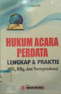 Hukum Acara Perdata Lengkap & Praktis