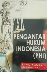 PENGANTAR HUKUM INDONESIA (PHI)