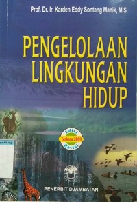 PENGELOLAAN LINGKUNGAN HIDUP
