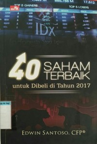 40 saham terbaik untuk dibeli di tahun 2017