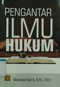 Pengantar ilmu hukum