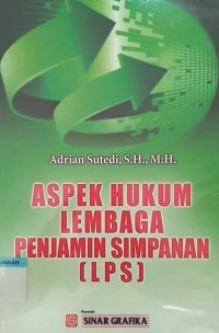 Aspek Hukum Lembaga Penjamin Simpanan