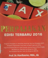 Perpajakan edisi terbaru 2016