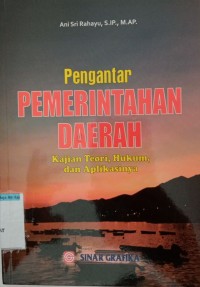 PENGANTAR PEMERINTAHAN DAERAH