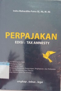 Perpajakan Edisi Tax Amnesty