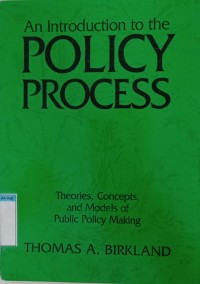 An introduction to the policy process